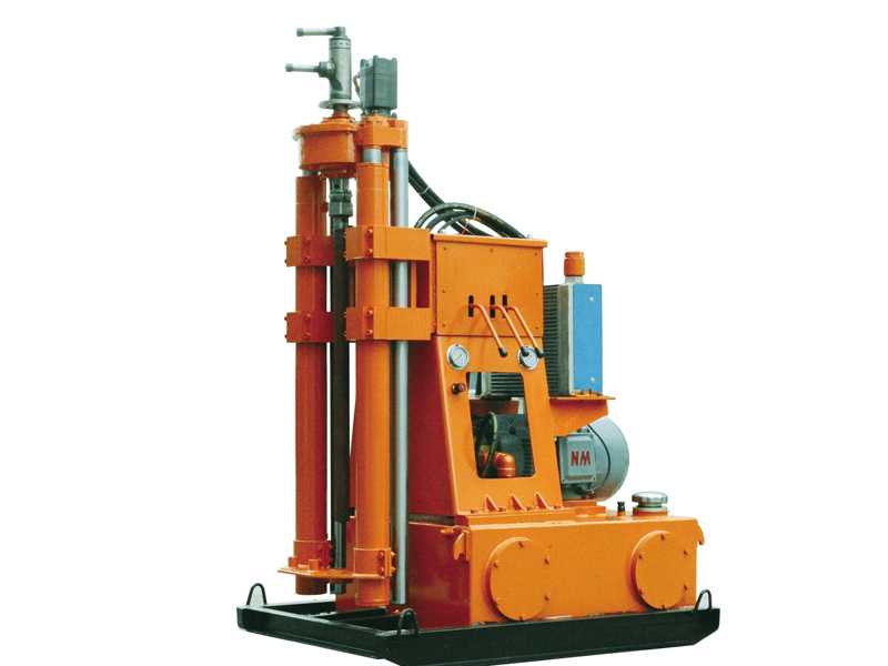 All hydraulic drilling and injection machine